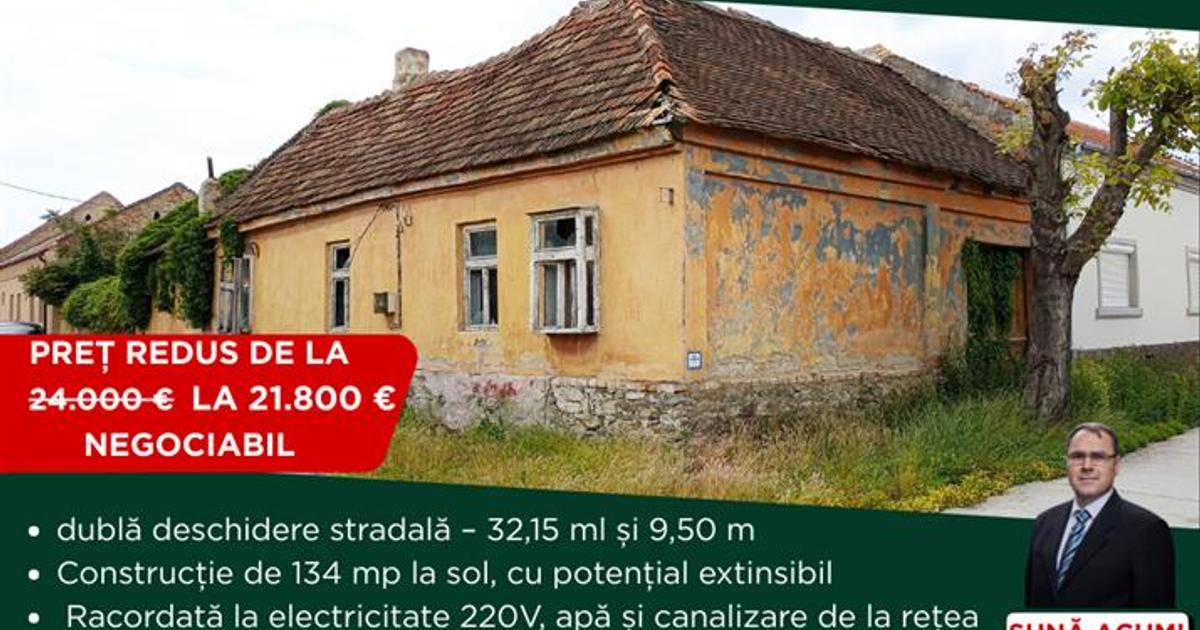 Casă individuală cu 3 camere în Moldova Veche