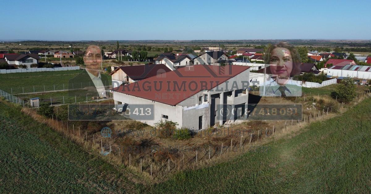 Casă individuală 450 mp cu 8 camere în Munteni