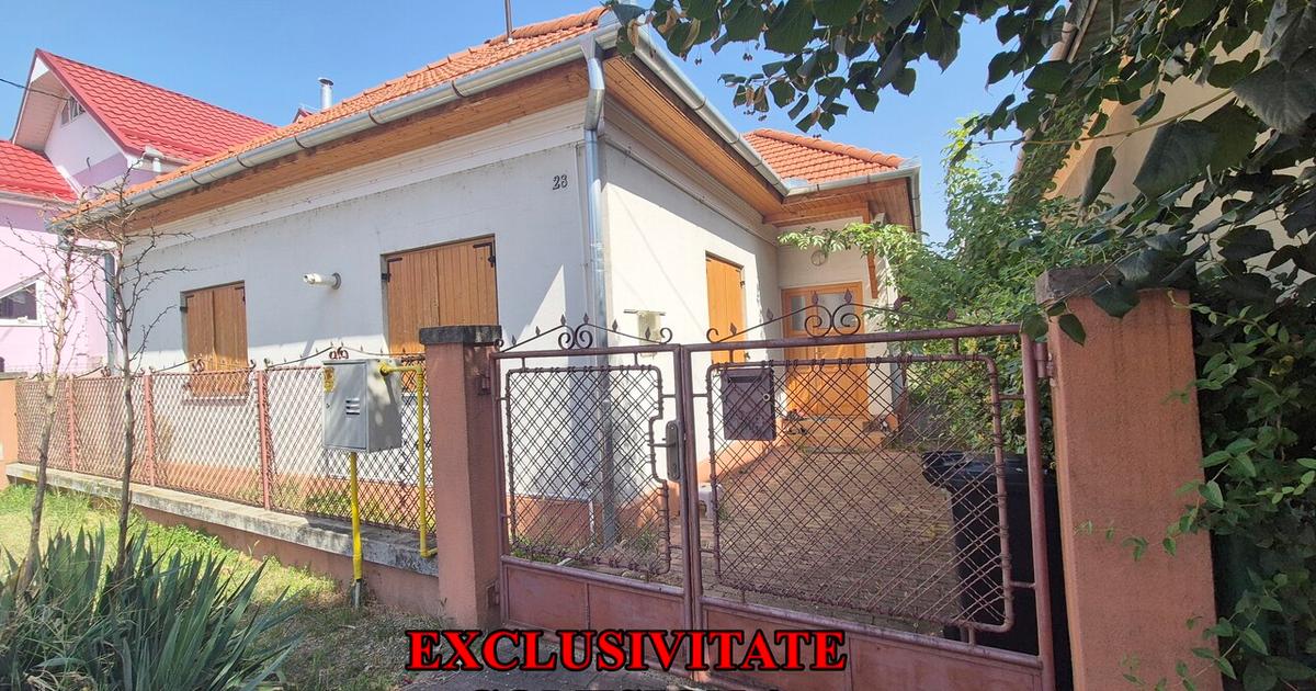 Casă individuală cu 3 camere în zona Est, Ocna Mureș