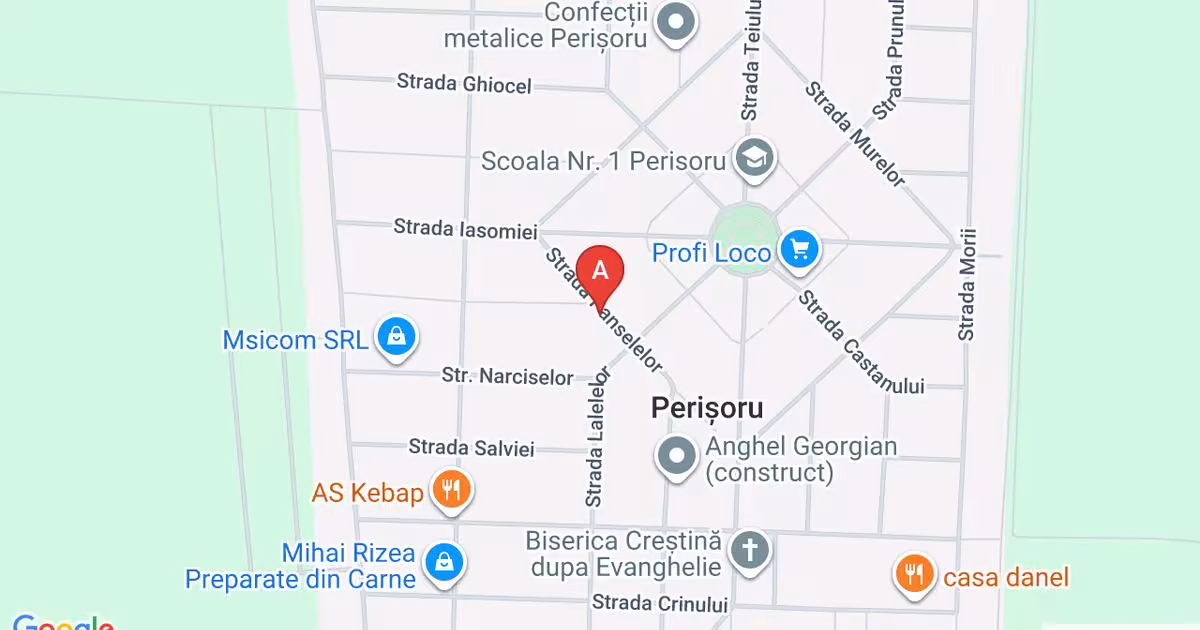 Casă individuală 350 mp cu 4 camere în Perișoru