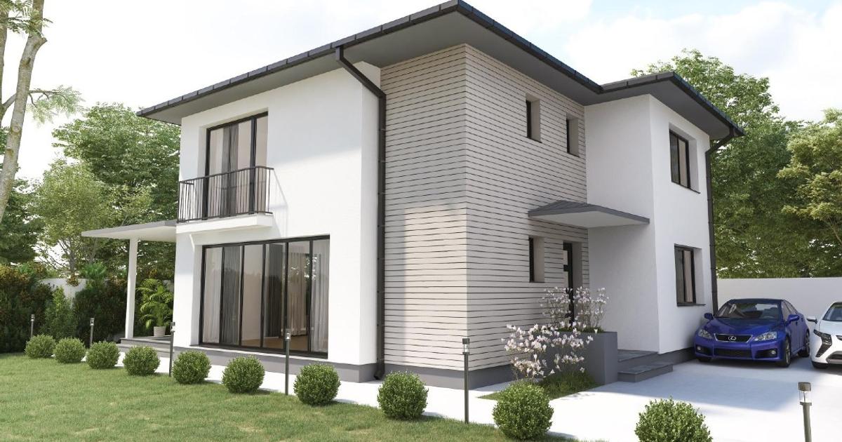 Casă individuală 180 mp cu 4 camere în Poenari