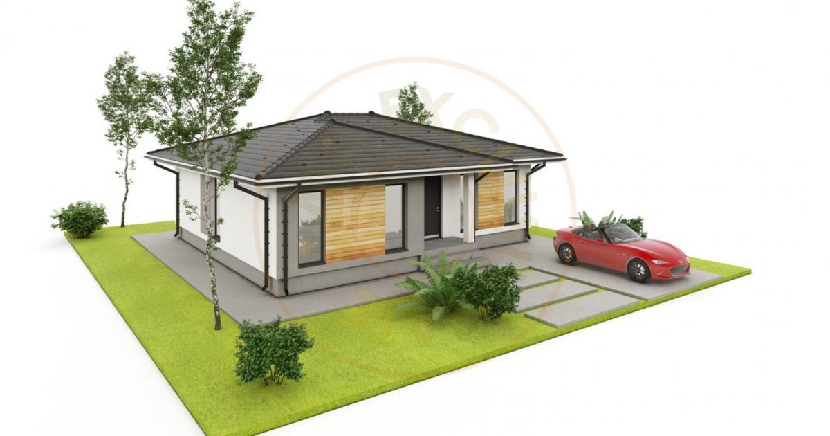 Casă individuală cu 3 camere în Smeura