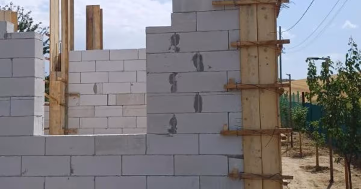 Casă individuală cu 2 camere în Somova