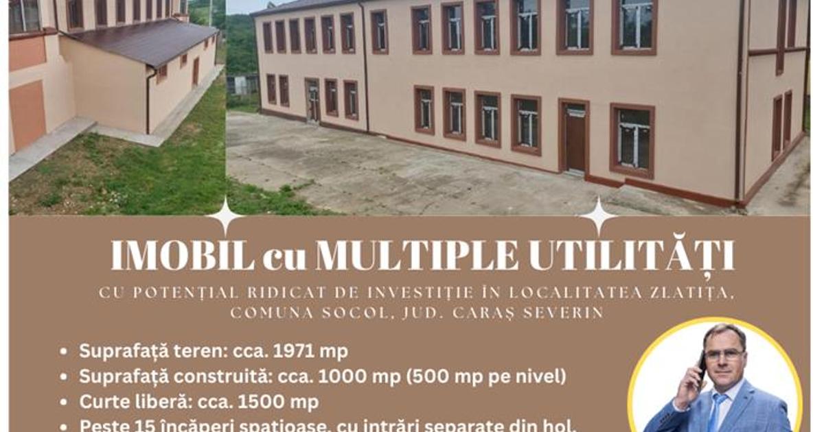 Casă individuală cu 15 camere în Zlatița