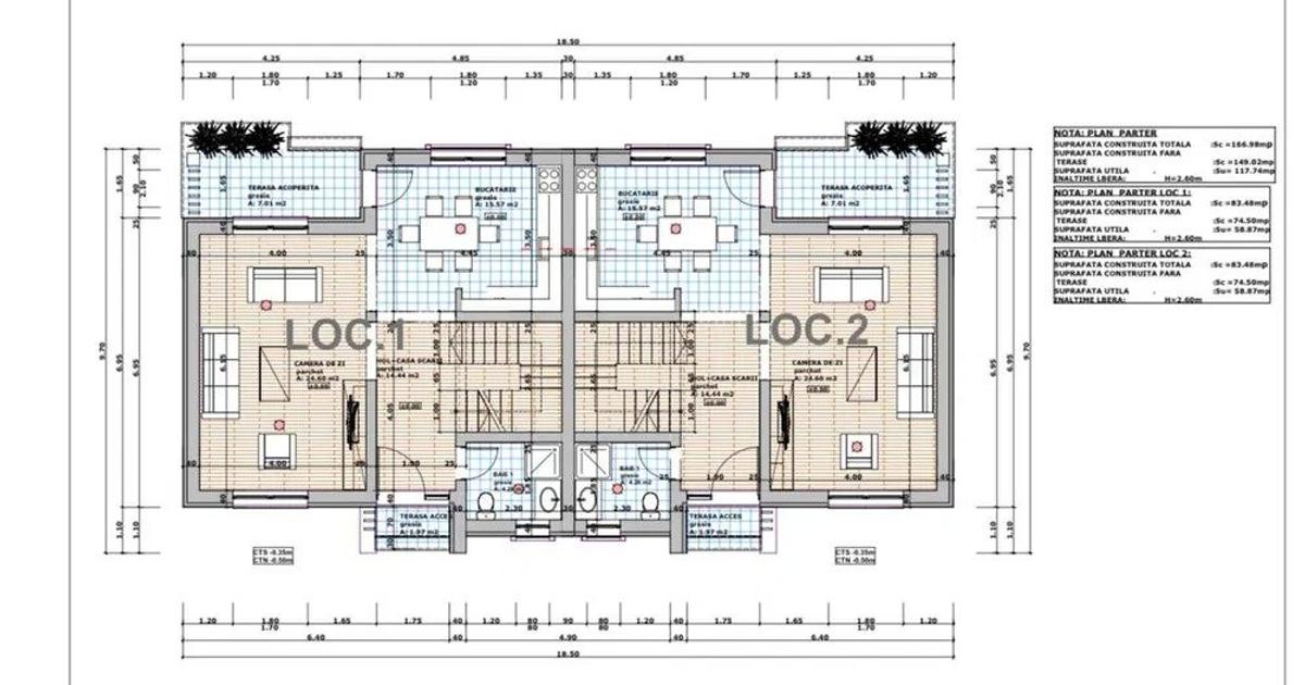 Duplex 120 mp cu 4 camere în zona Exterior Est, Alba Iulia