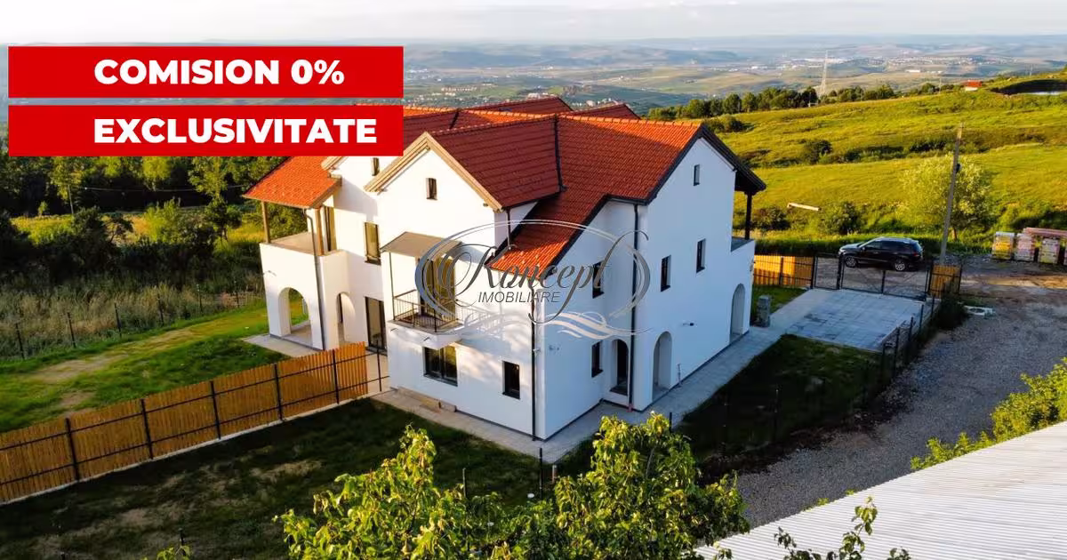 Duplex 178 mp cu 5 camere în Feleacu
