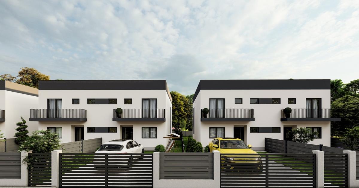 Duplex 103 mp cu 4 camere în Tărlungeni