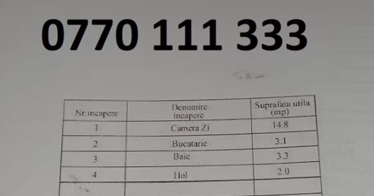 Garsonieră semidecomandată în zona Barieră, Brăila