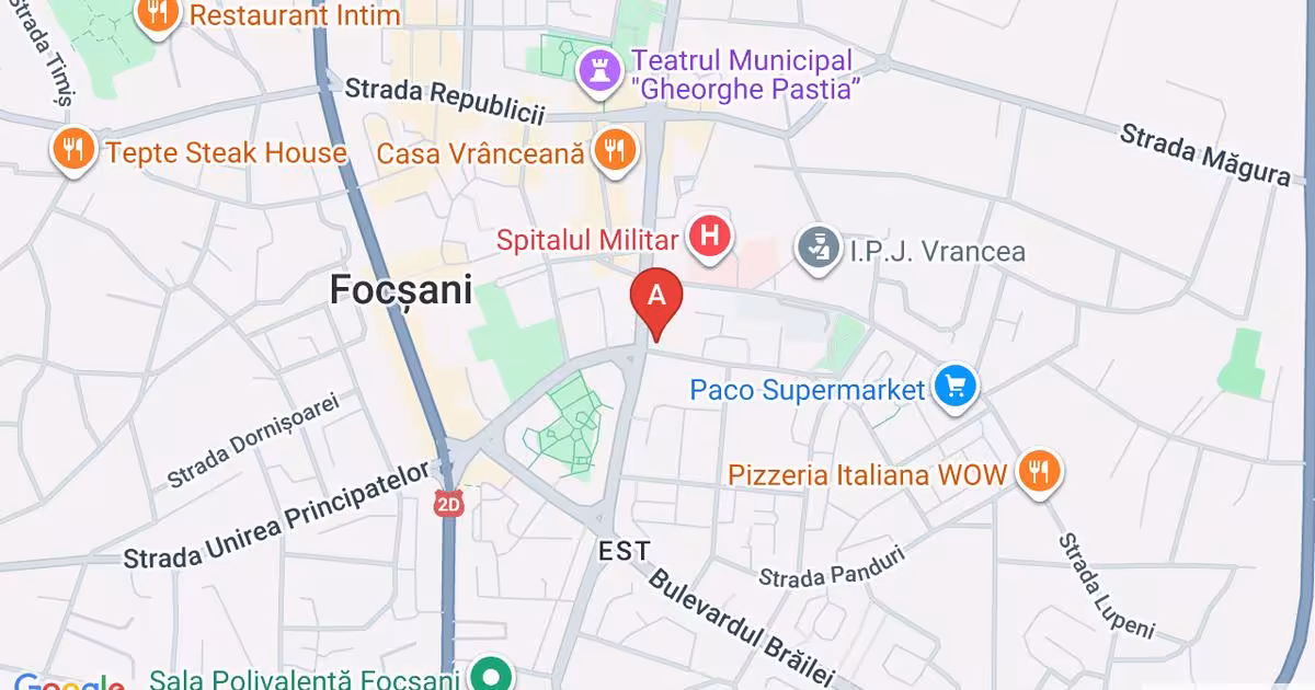 Garsonieră 33 mp în zona Central, Focșani