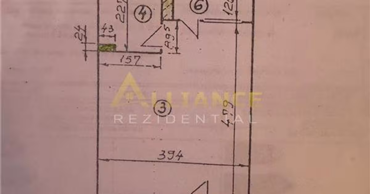 Garsonieră decomandată în zona Progresul, Sector 4