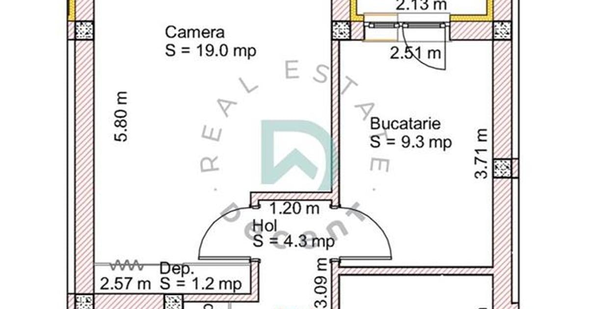 Garsonieră decomandată în Șelimbăr