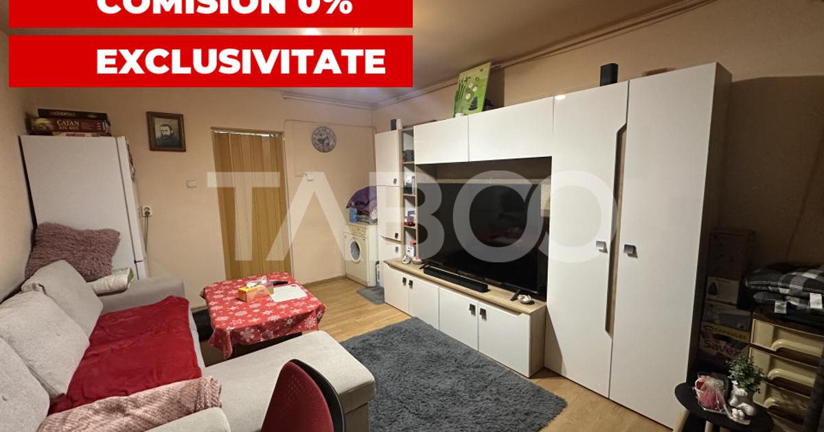 Garsonieră decomandată în zona Broscărie, Sibiu