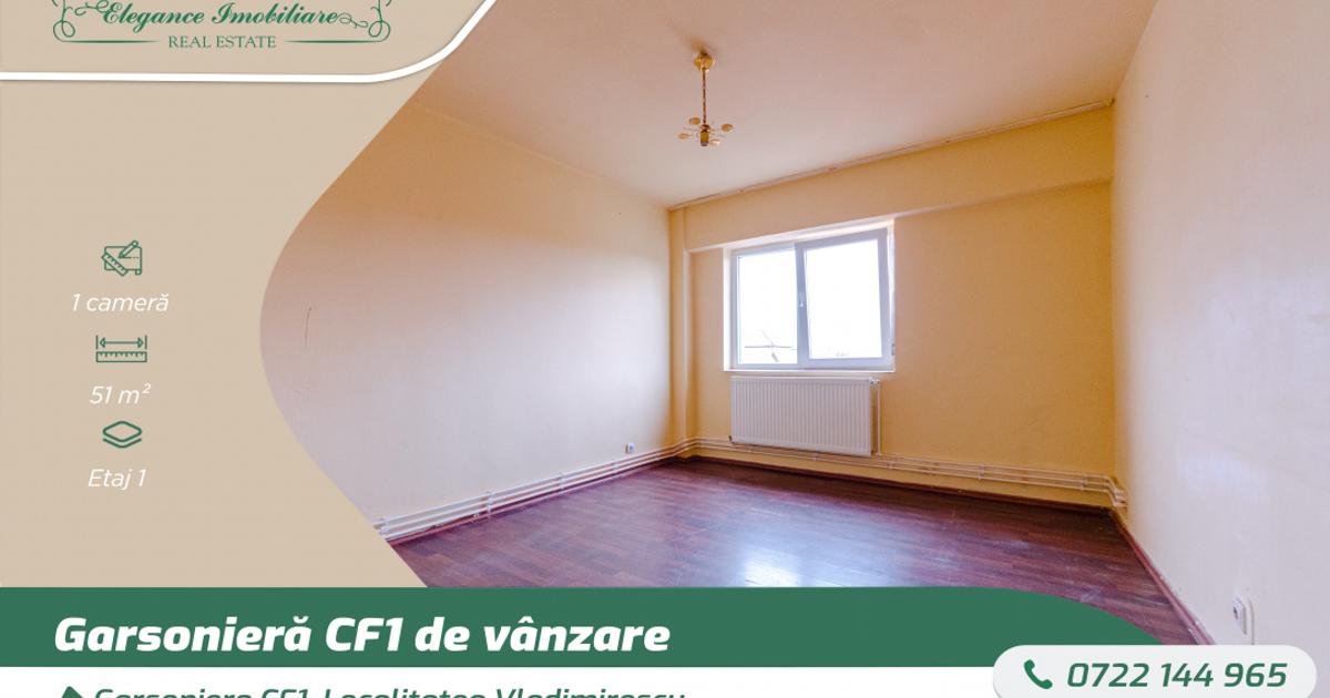 Garsonieră decomandată în Vladimirescu