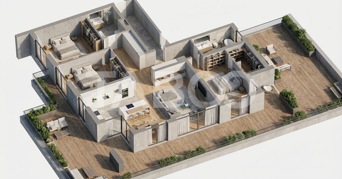 Penthouse semidecomandat cu 4 camere în zona Gheorgheni, Cluj-Napoca