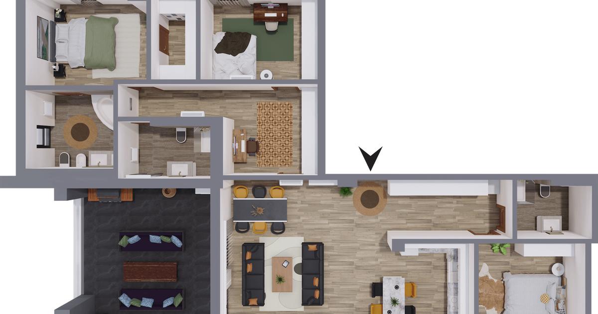 Penthouse 128 mp cu 4 camere în zona Torontalului, Timișoara