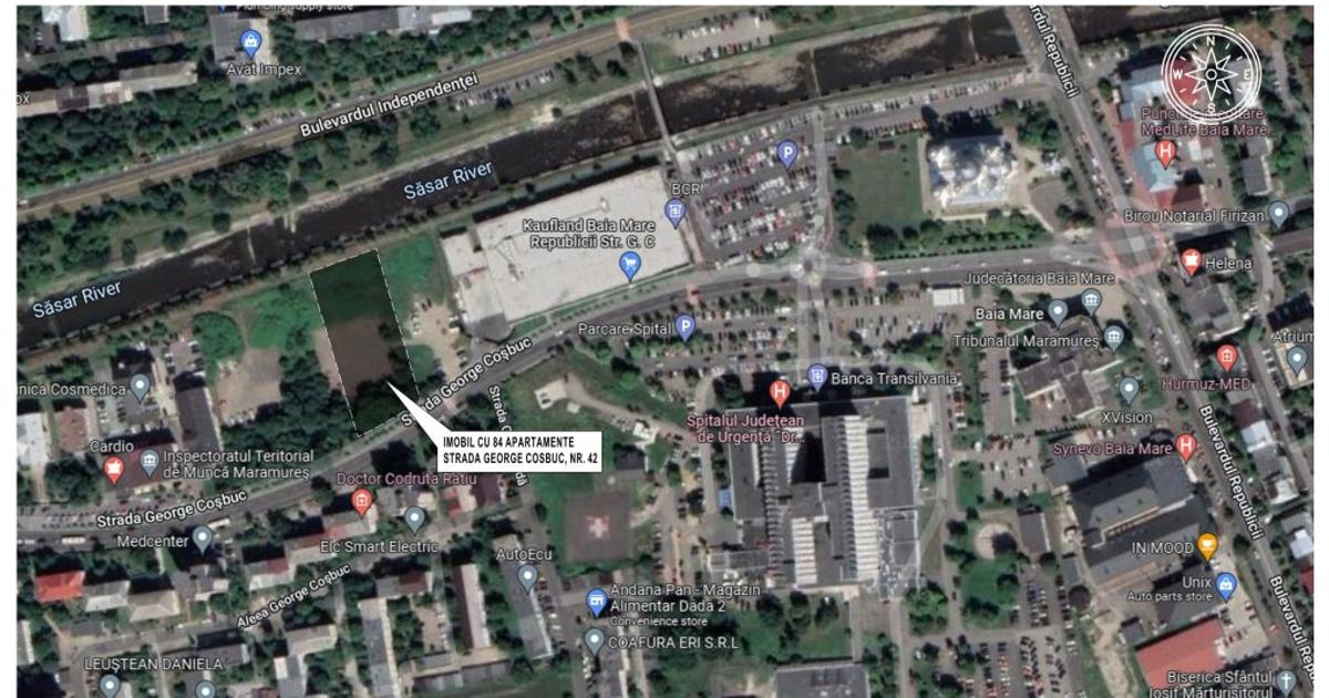 Proprietate specială 62 mp în zona Decebal, Baia Mare