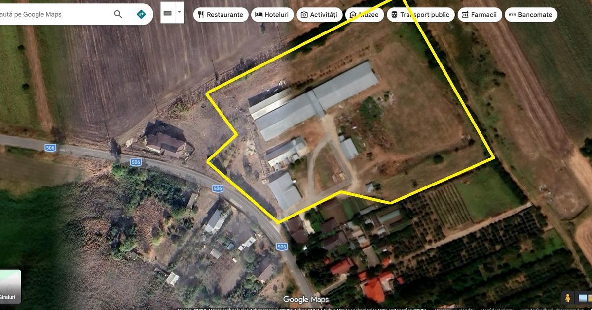 Proprietate specială 4850 mp în Vitănești