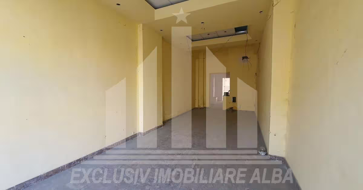 SPATIU COMERCIAL I 107 MP I CENTRU I DE INCHIRIAT I VAD FOARTE BUN I