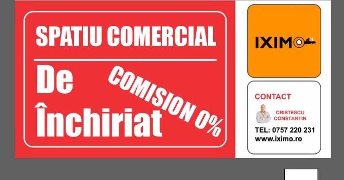 Spațiu comercial 398 mp în zona Central, Bacău