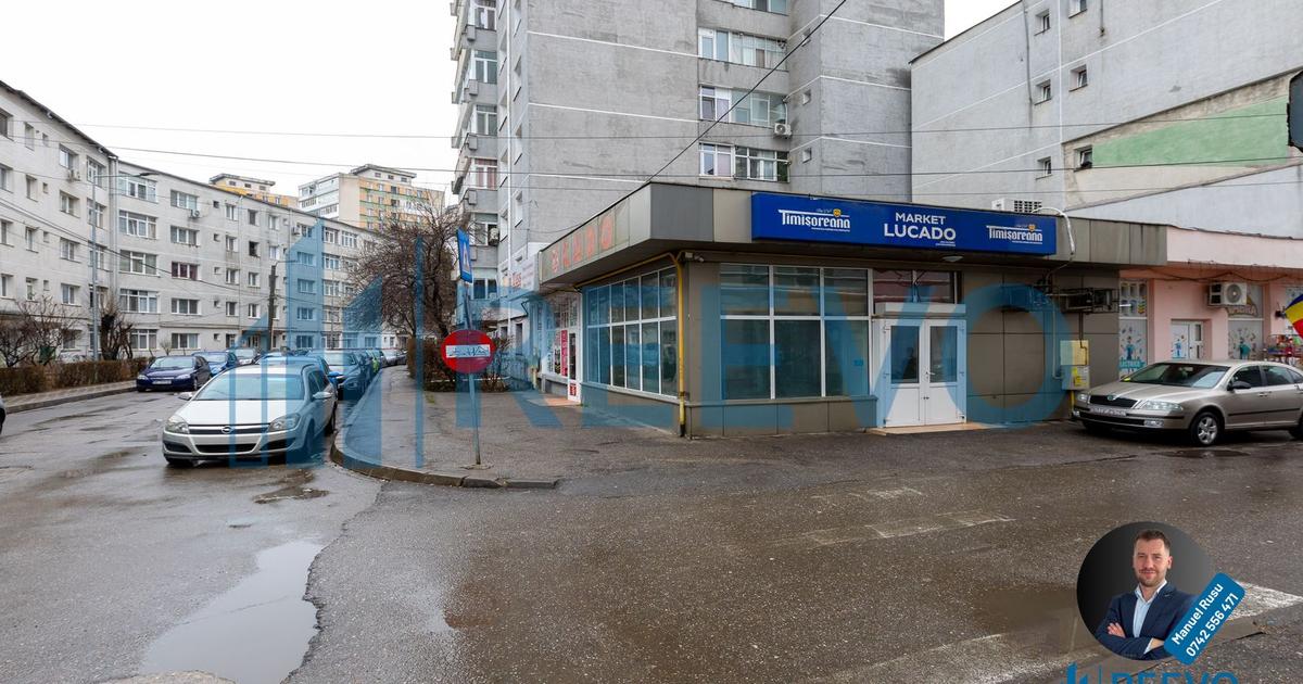 Spațiu comercial 53 mp în zona Cornișa, Bacău
