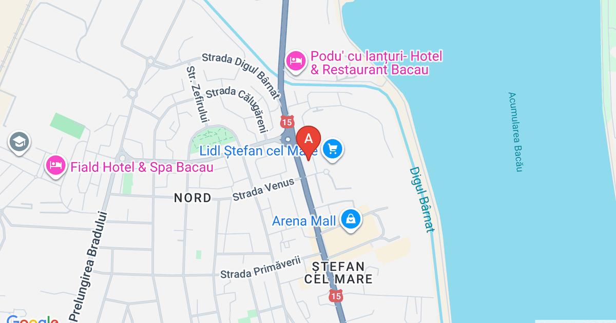 Spațiu comercial 495 mp în zona Ștefan cel Mare, Bacău