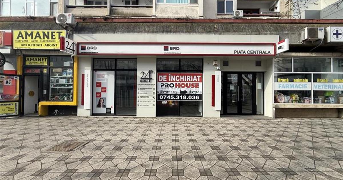 Spațiu comercial în zona Ultracentral, Bacău