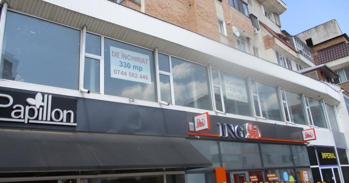Spațiu comercial 330 mp în zona Central, Botoșani