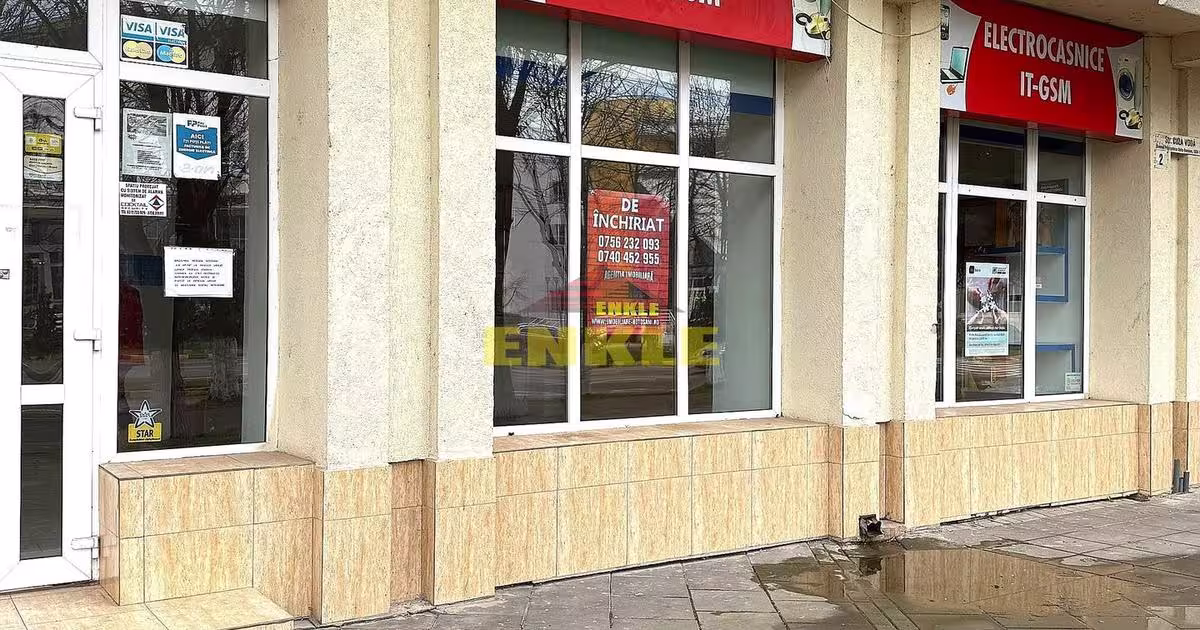 Spațiu comercial în zona Central, Botoșani