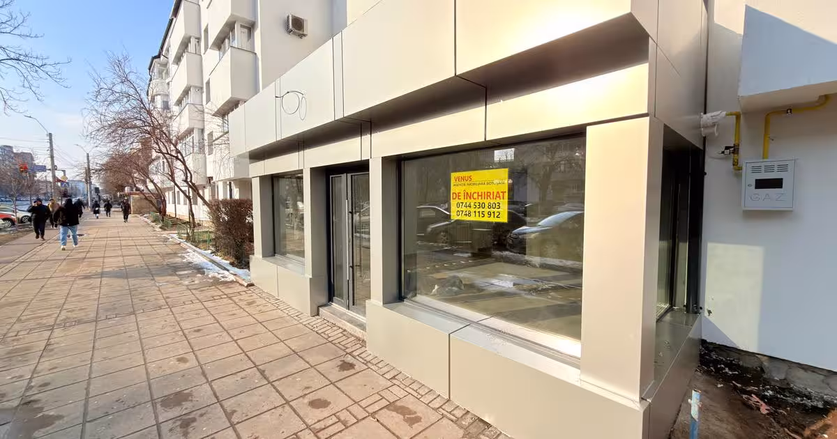 Spațiu comercial 35 mp în zona Central, Botoșani
