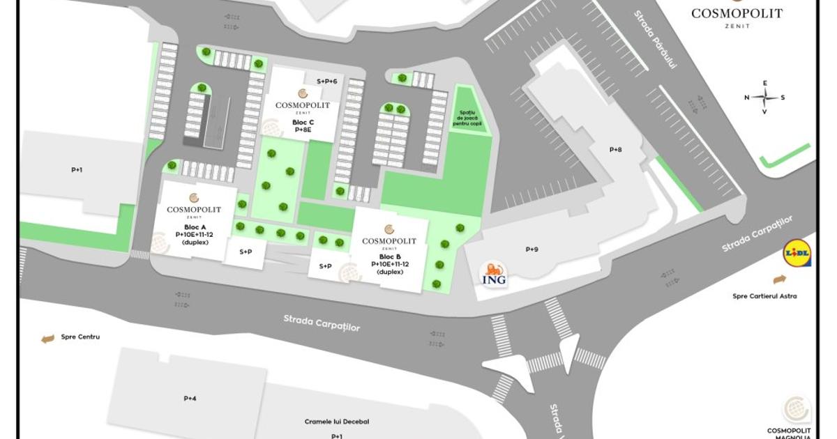 Spațiu comercial 282.68 mp în zona Răcădău, Brașov