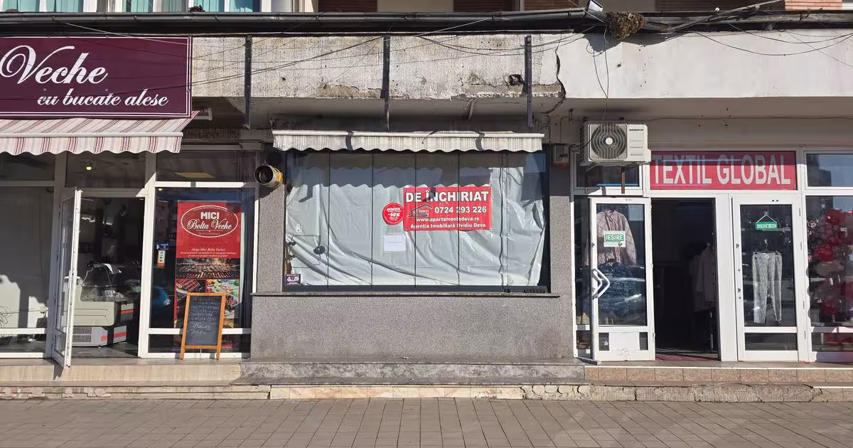 Spațiu comercial 70 mp în zona 22 Decembrie, Deva