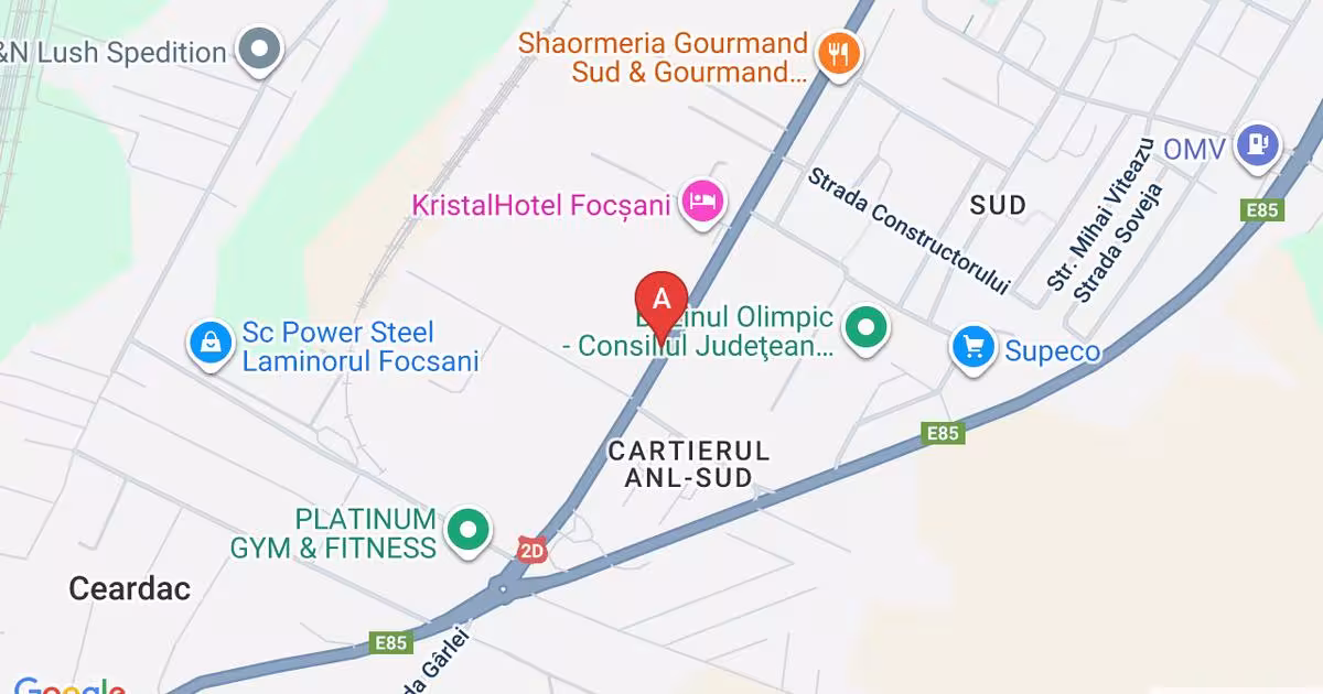 Spațiu comercial 620 mp în zona Sud, Focșani