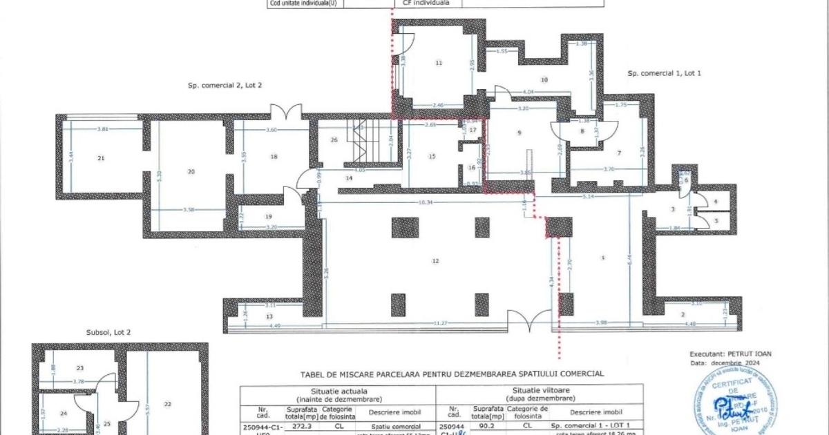 Spațiu comercial 258 mp în zona Domenii, Sector 1