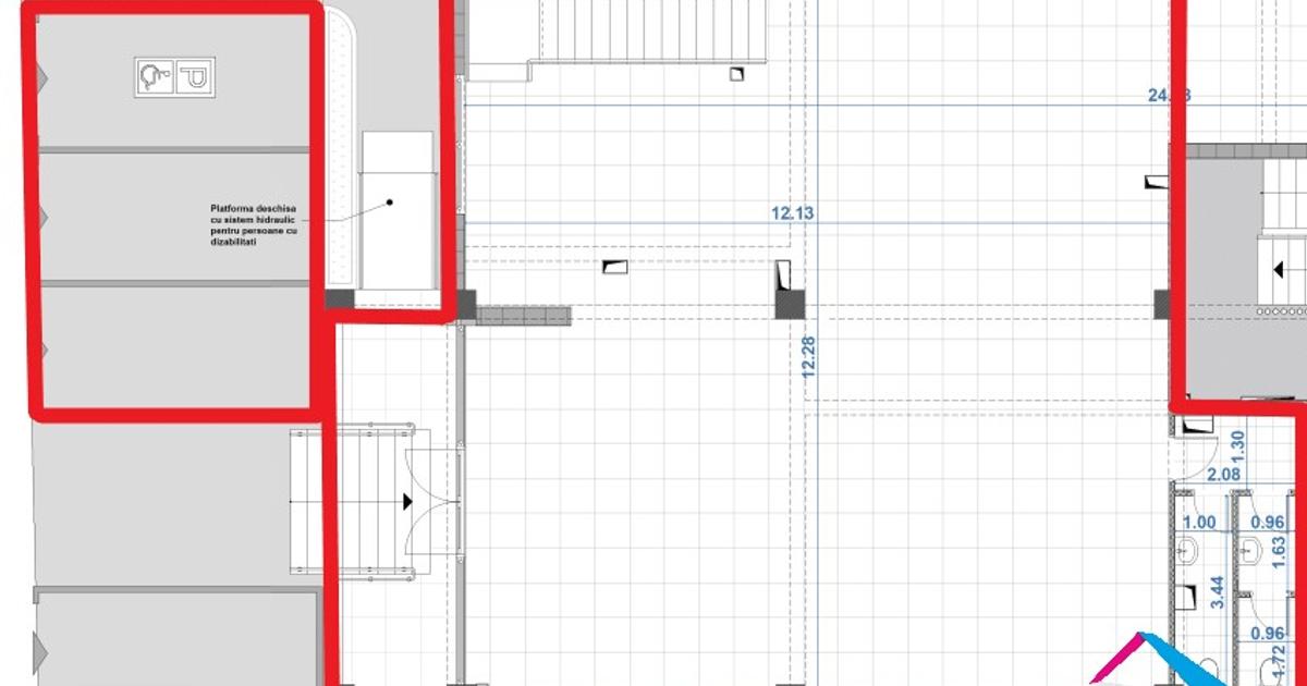Spațiu comercial 275 mp în zona Central, Bacău