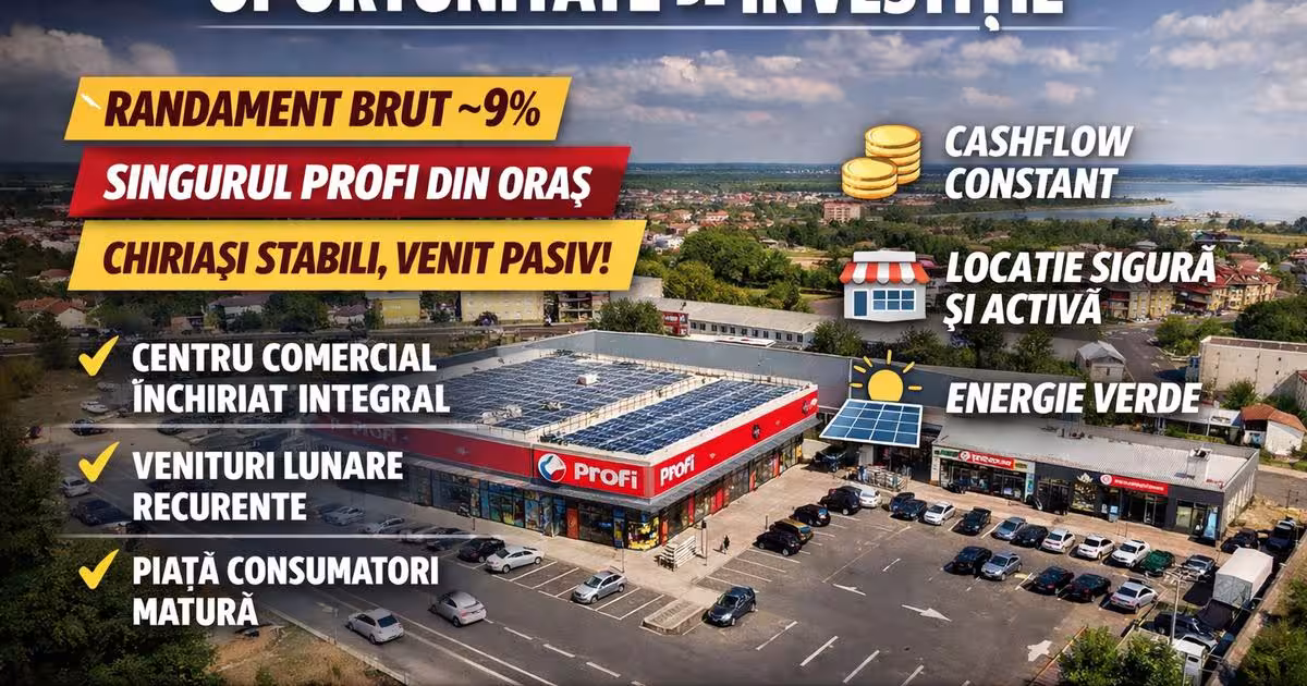 Spațiu comercial 1230 mp în zona Central, Constanța