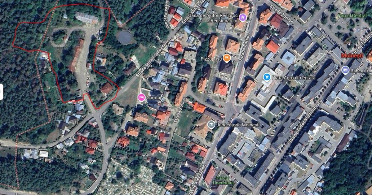 Spațiu comercial 15000 mp în zona Central, Moinești