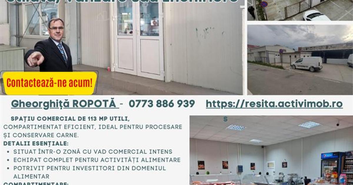 Spațiu comercial în zona Central, Moldova Nouă