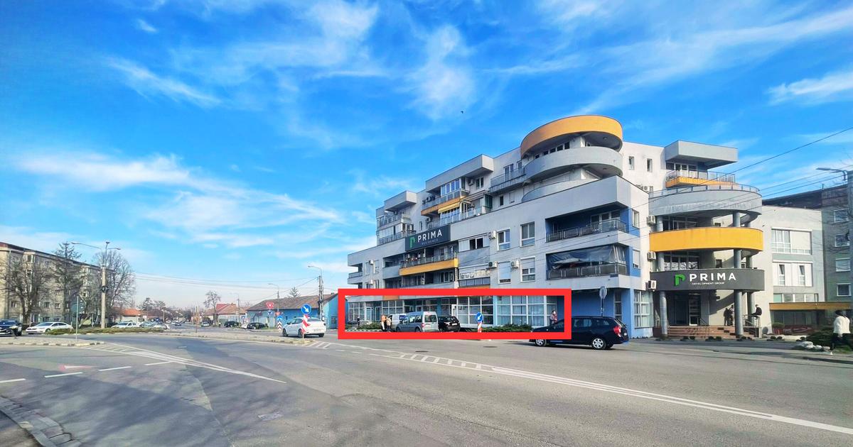 Spațiu comercial 329 mp în zona Nufărul, Oradea
