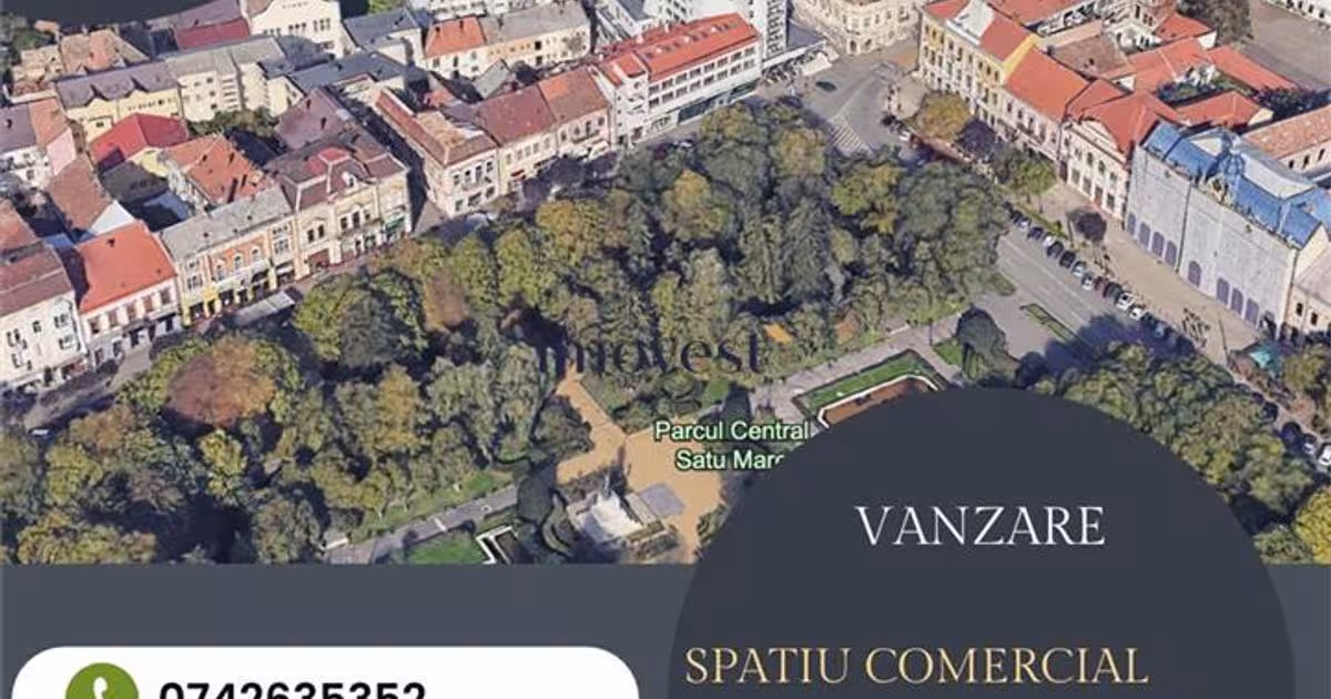 Spațiu comercial 245 mp în zona 14 Mai, Satu Mare