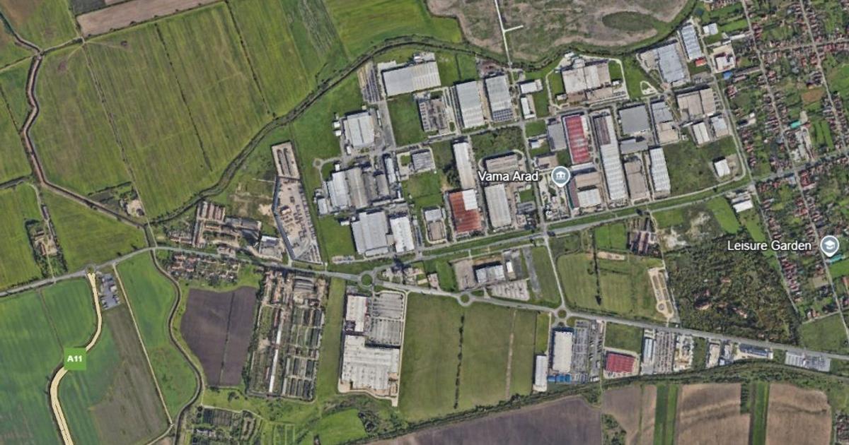 Spațiu industrial în zona Vest, Arad