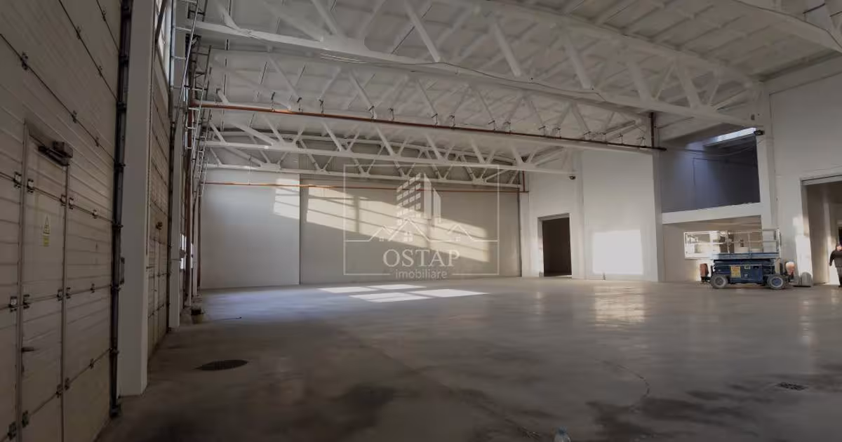 Spațiu industrial în zona Exterior Vest, Bacău