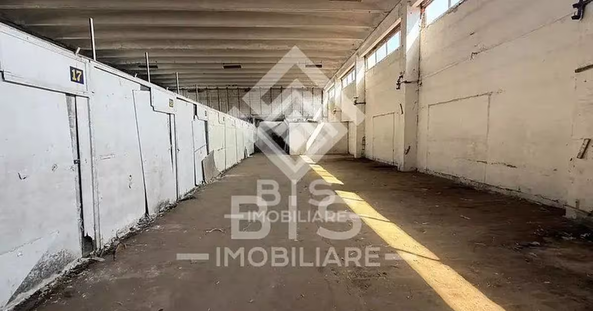 Spațiu industrial 850 mp în zona Central, Bistrița