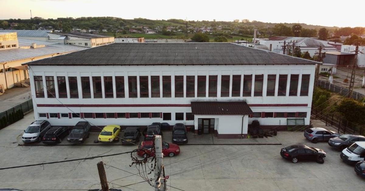 Spațiu industrial 1500 mp în zona Central, Botoșani