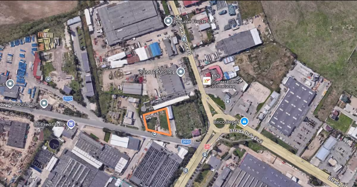 Spațiu industrial 591 mp în zona Industrială, Buzău