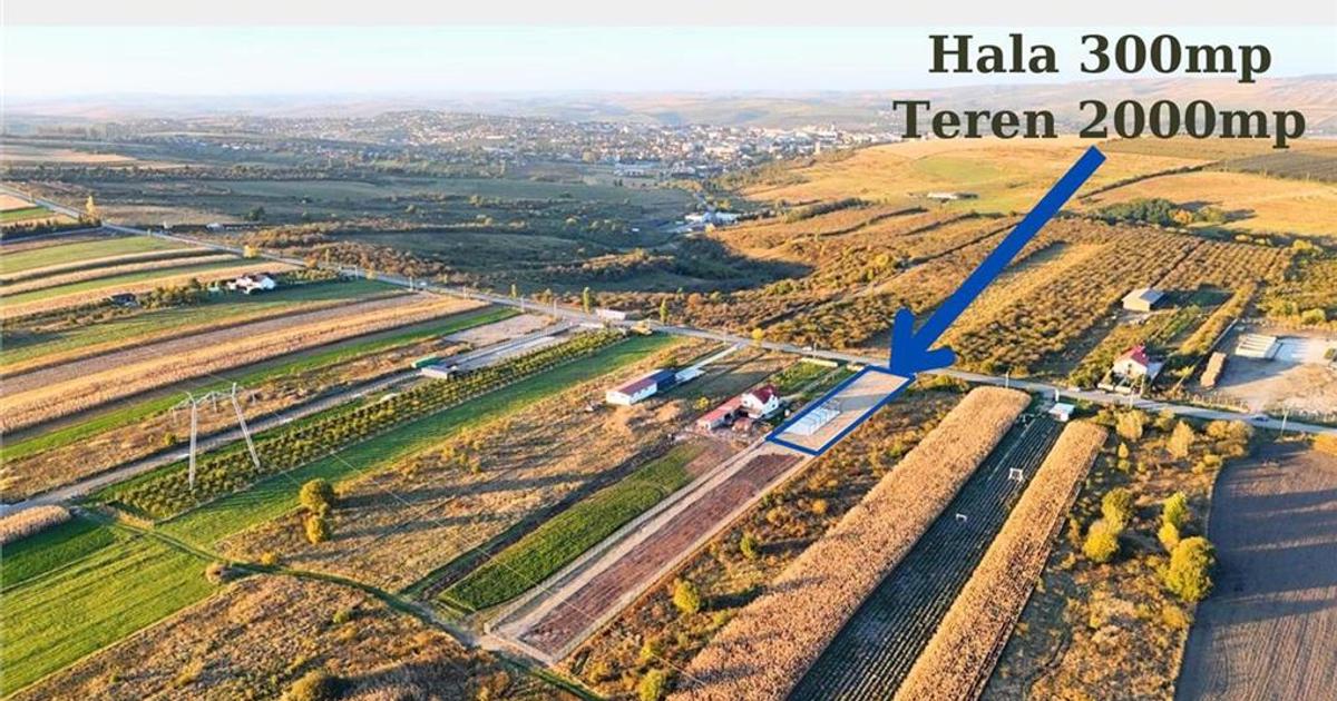 Spațiu industrial în Fălticeni