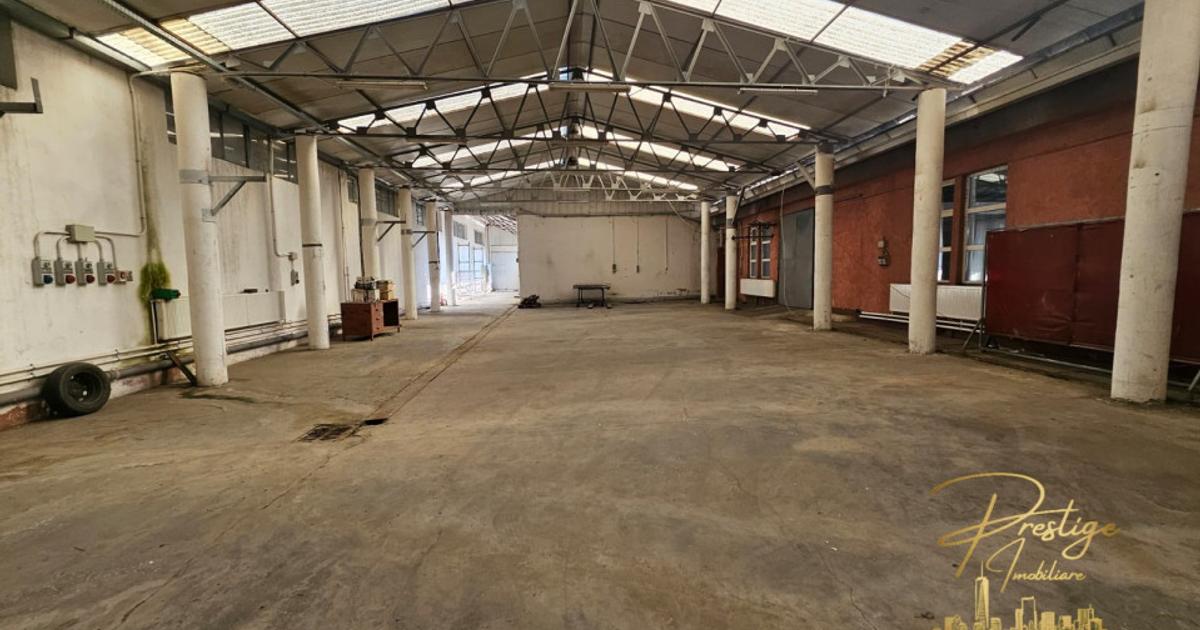 Spațiu industrial 1200 mp în zona Seleuș, Oradea