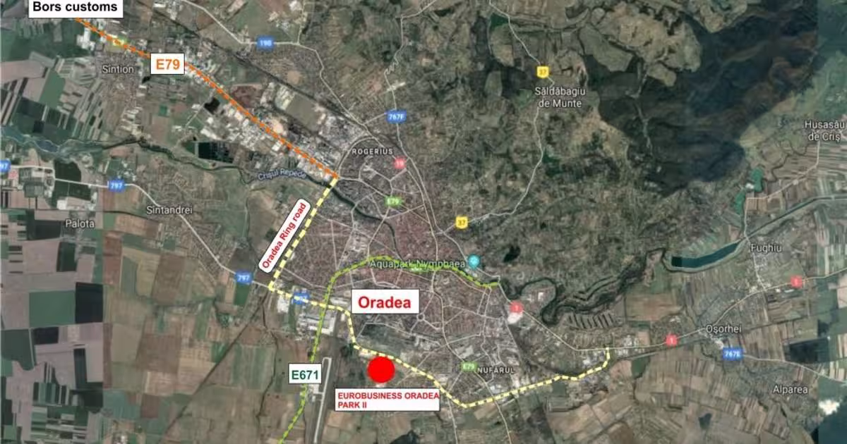 Spațiu industrial 55150 mp în zona Sud, Oradea preț necomunicat