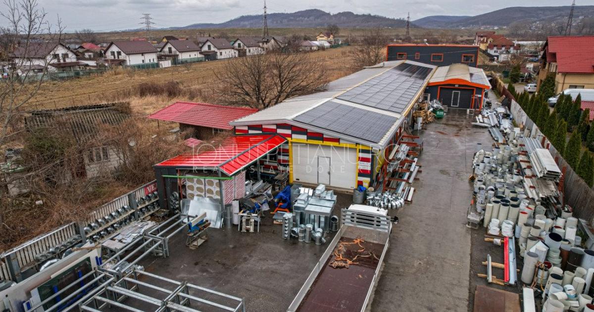 Spațiu industrial 1200 mp în zona Exterior Nord, Pitești