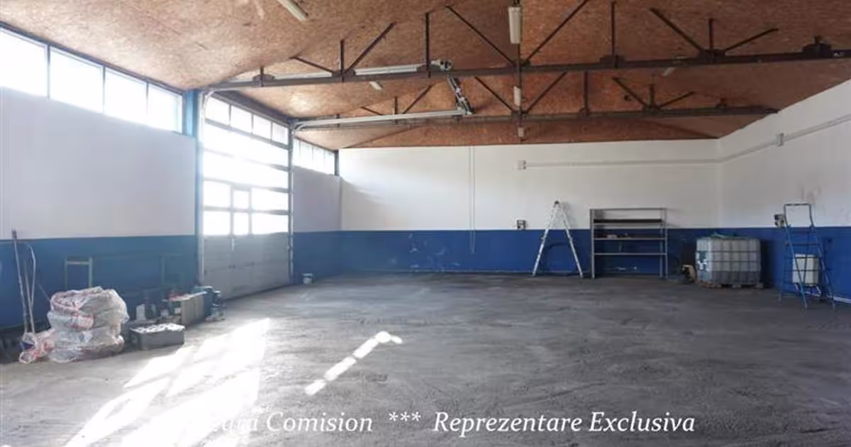 Spațiu industrial 315 mp în zona Goranu, Râmnicu Vâlcea