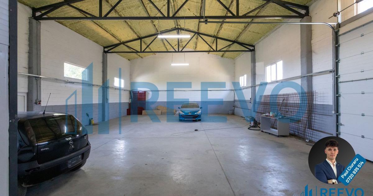 Spațiu industrial 240 mp în Valea Seacă (Nicolae Bălcescu)